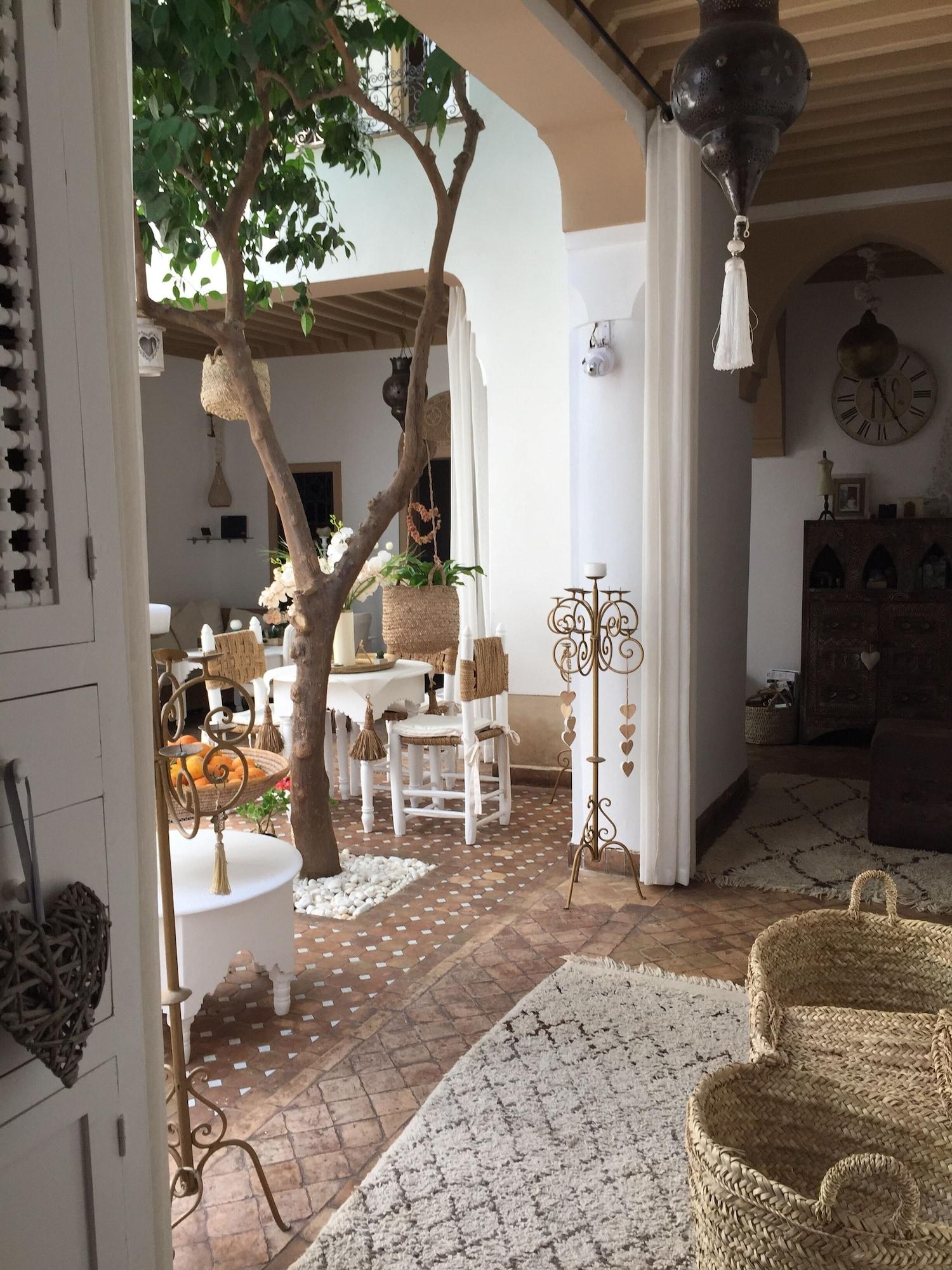 Riad Les Orangers D'Alilia Марракеш Экстерьер фото